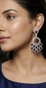 Sapphire Scalloped Blooom Danglers