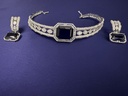 Ruvaaya Octagon Halo Hasli Set